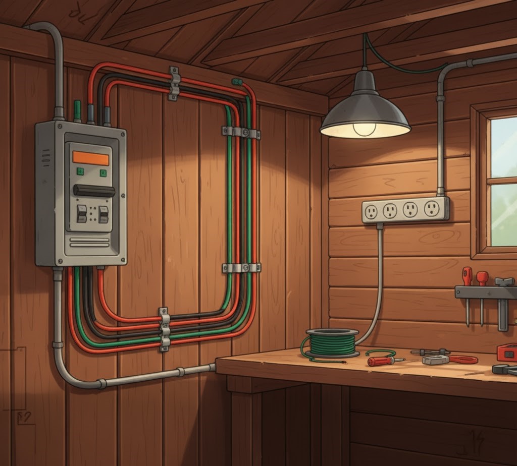 Shed Wiring Brisbane